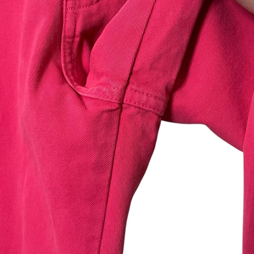 Big Bud Press Work Pants Womens Large Hot Pink Cotton High Rise Straight Leg - Picture 9 of 13